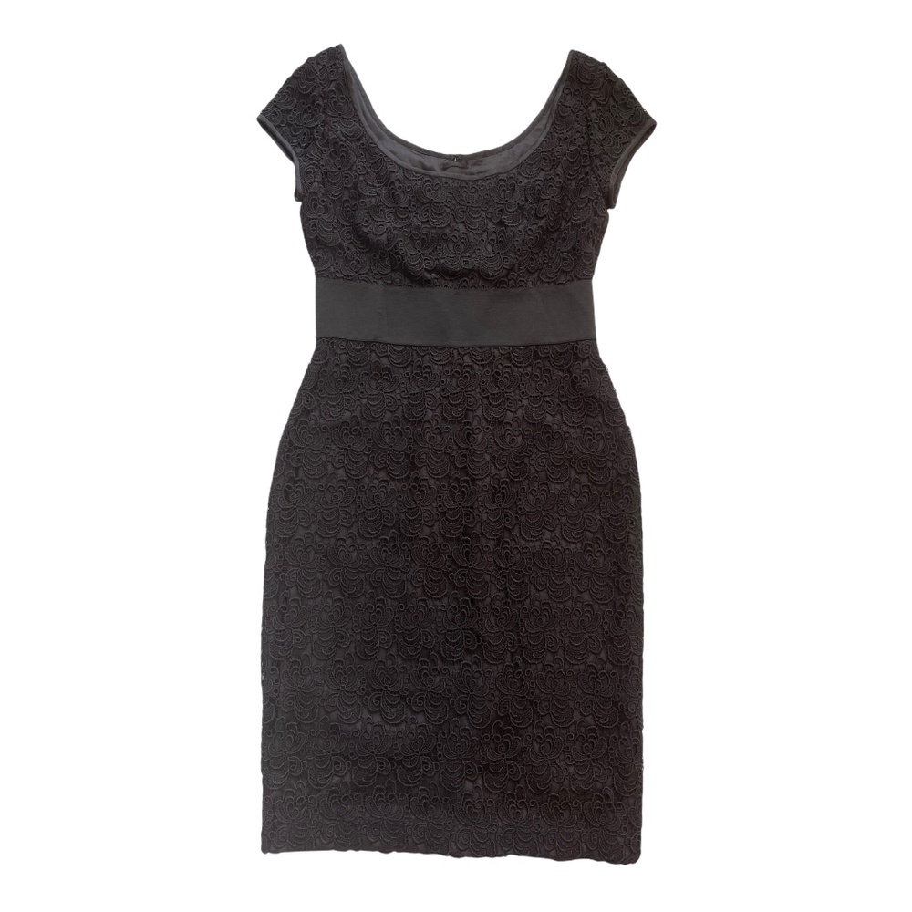 White House Black Market Women Embroidered Dress 4